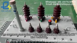High voltage oil-immersed power transformer