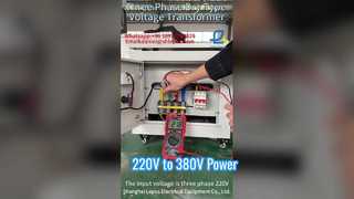 40KVA Voltage Transformer 220V To 380V 