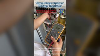 Outdoors 380V Three phase AVR Automatic voltage regulator