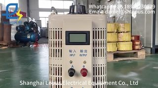 Digital Display 3 Phase 6 9KVA Variac Transformer