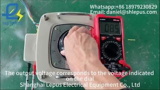 15KVA 0-500V Variac Transformer 3 Phase Transformer