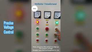 Three Phase Automatic Variac