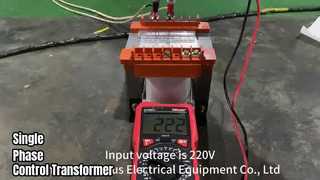 Single Phase Control Transformer