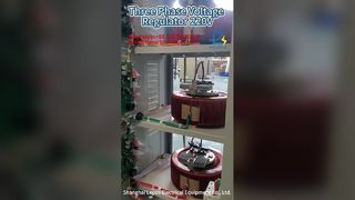 AC Three phase servo type voltage transformer