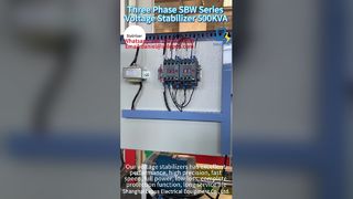 500KVA Three Phase Automatic Servo Type Voltage Regulators
