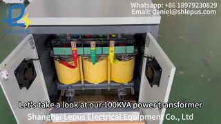 100KVA 150KVA 200KVA Digital Display Dry Type Voltage Transformer