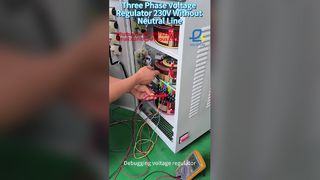 Three phase 230V voltage stabilizer without neutral line