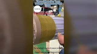 Three phase high voltage step down voltage transformer