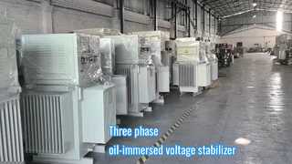 Three phase oil-immersed voltage stabilizers/regulators